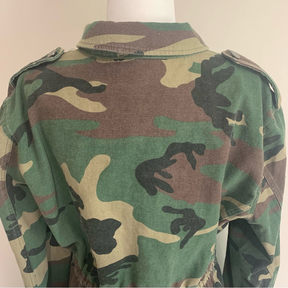VICI Exclusive X Fate Camo Print Utility Parka Jacket Coat - Picture 9 of 16